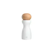 sphere salt mill white