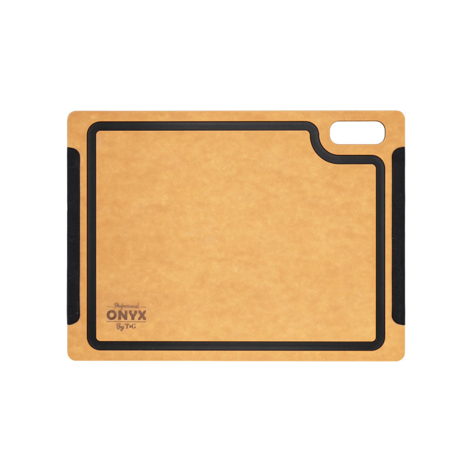 Onyx Cutting Board Silicon Corners Medium