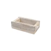 nordic mini crate white
