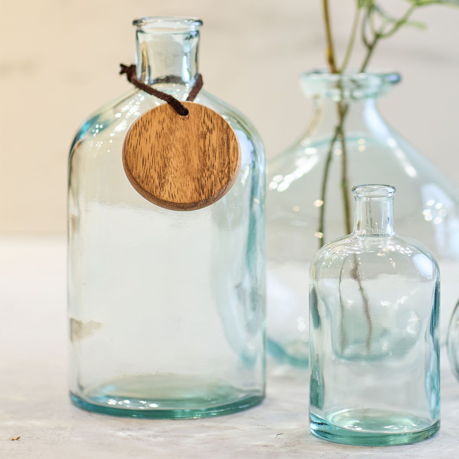 Disc with Leather Tie