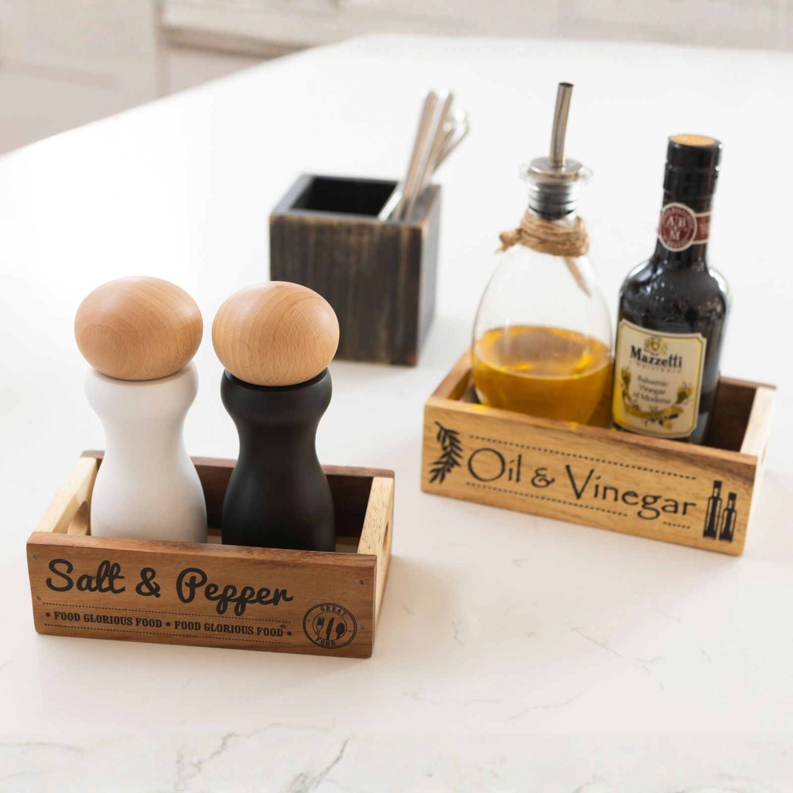 Baroque Oil & Vinegar Crate