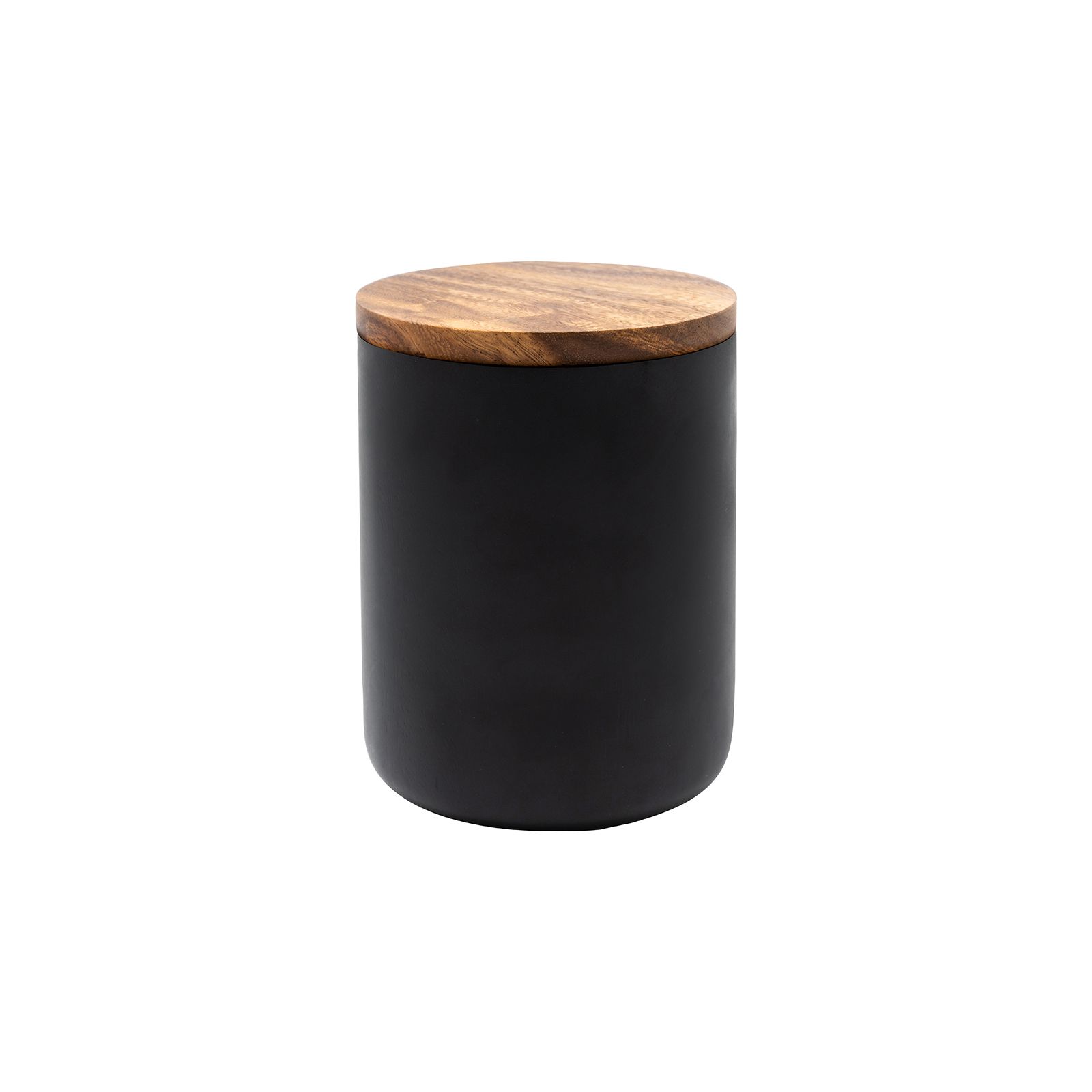 Eclipse Tall Wooden Storage Jar
