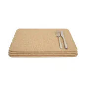 set 4 rectangular table mats