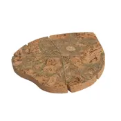 green house leaf set of 4 table mats