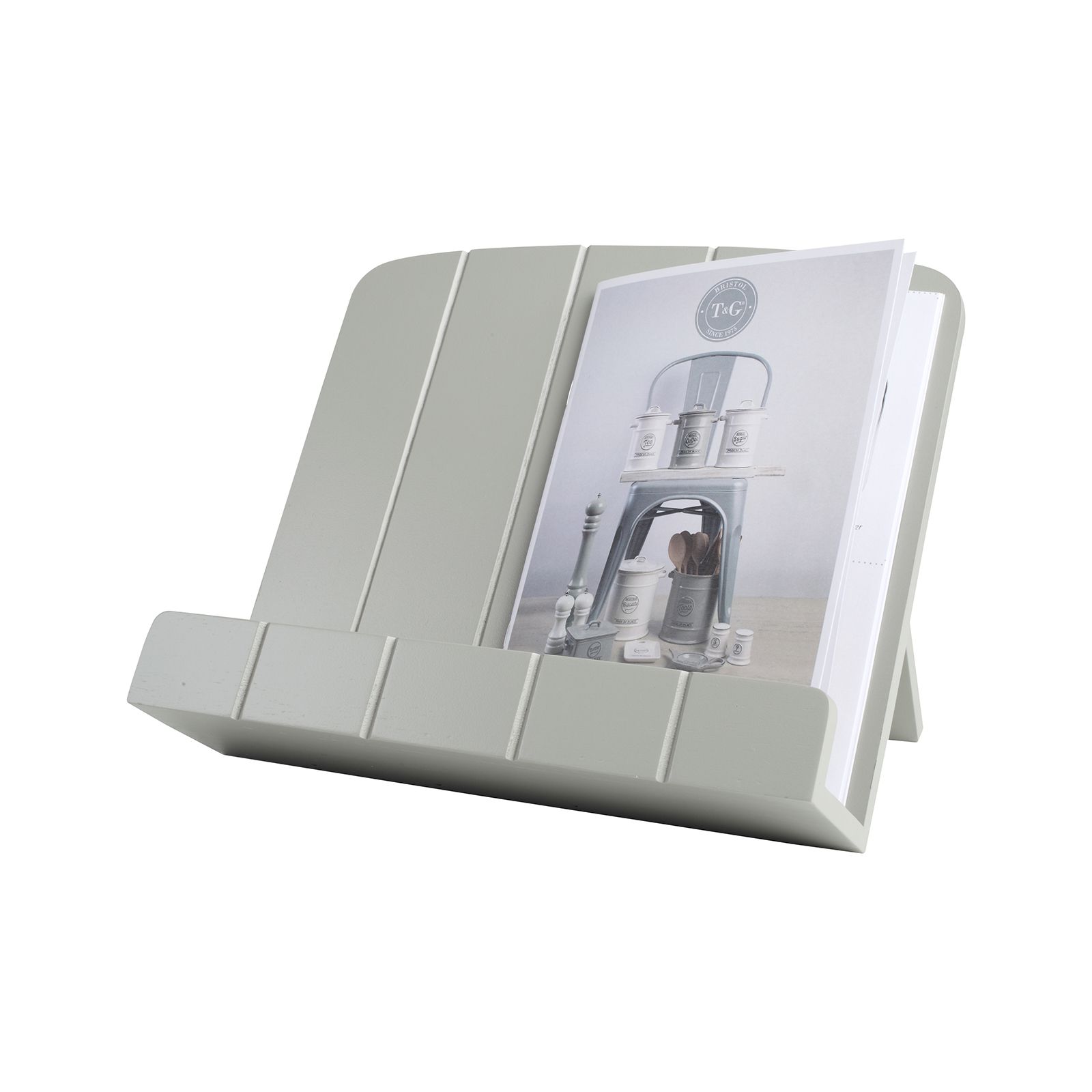 Cook Book Stand Grey
